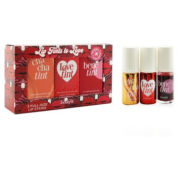 Lip Tints to Love Set - Darčeková sada tekutých farieb na pery a tváre
